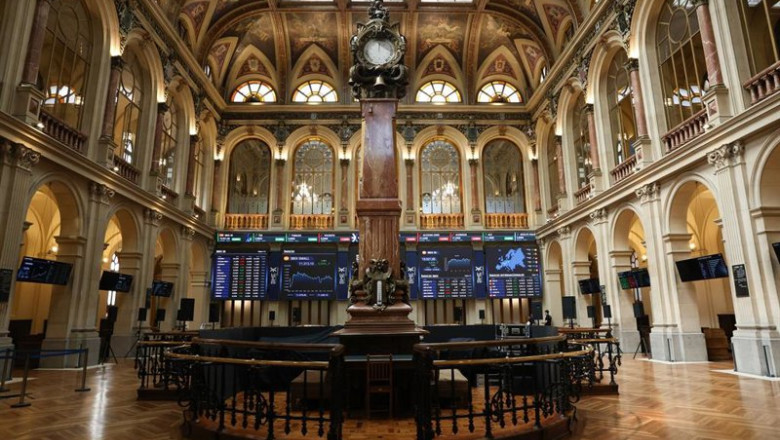 ep paneles del ibex en el palacio de la bolsa de madrid a 31 de julio de 2026 en madrid espana 20260805091103