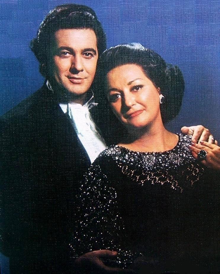 Plácido Domingo y Montserrat Caballé | TWITTER PLÁCIDO DOMINGO ep placido domingomontserrat caballe