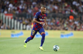 ep rafinha of fc barcelona during the joan gamper trophy 2019 football match between fc barcelona