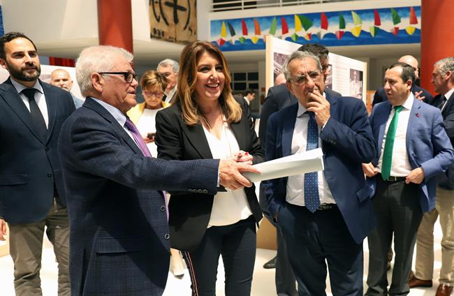 Susana Díaz José Ángel Narváez Universidad de Málaga | EUROPA PRESS/ ÁLEX ZEA ep susana diaz jose angel narvaez universidadmalaga