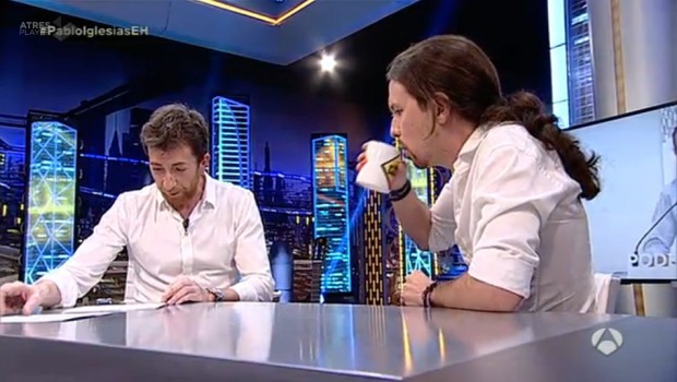 Pablo Iglesias, El Hormiguero