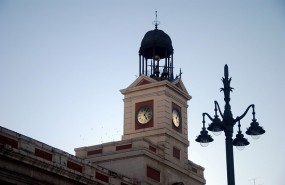 reloj puerta sol