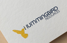 dl hummingbird resources aim mining miner guinea logo dl hummingbird resources aim mining miner guinea logo