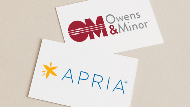 dl owens and minor apria acquisition merger two logos 10jan2022