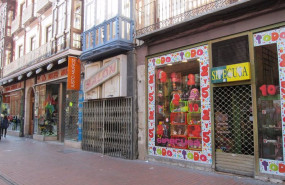 ep archivo   comercios cerrados en valladolid en el dia de la huelga general