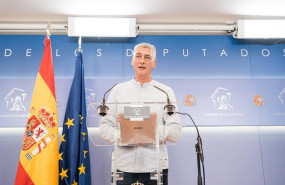 ep archivo   el portavoz adjunto de eh bildu en el congreso oskar matute durante una rueda de prensa