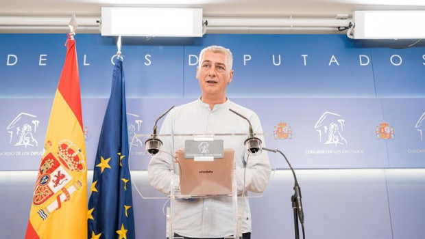 ep archivo   el portavoz adjunto de eh bildu en el congreso oskar matute durante una rueda de prensa