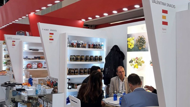 ep archivo   empresas andaluza agroalimentarias presentan su oferta en la feria plma food de