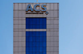 ep archivo   fachada de la sede de acs a 4 de abril de 2023 en madrid