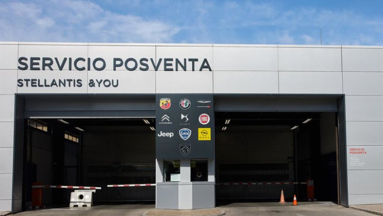 ep archivo   servicio posventa del grupo automotriz stellantis a 18 de agosto de 2023 en madrid