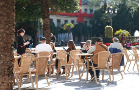 ep archivo   una terraza de bar en jerez de la frontera cadiz