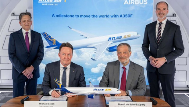 ep atlas air worldwide se convierte en el mayor cliente del carguero a350f de airbus con un pedido ep atlas air worldwide se convierte en el mayor cliente del carguero a350f de airbus con un pedido