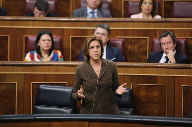 Cospedal en la sesión de control al Gobierno en el Congreso | EUROPA PRESS ep cospedalla sesioncontrolgobiernocongreso