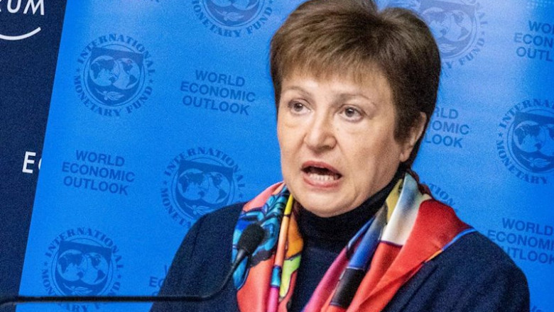 Kristalina Georgieva, directora gerente del FMI | Greg Beadle/World Economic Forum / DPA ep dpa - atten