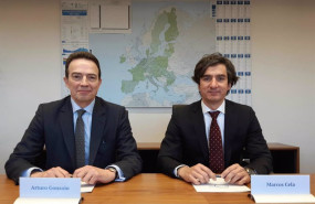 ep el consejero delegado de enagas arturo gonzalo a la izquierda y el consejero delegado de molins a ep el consejero delegado de enagas arturo gonzalo a la izquierda y el consejero delegado de molins a