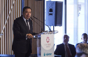 ep el ministro de agricultura pesca y alimentacion luis planas durante el desayuno del foro joly en