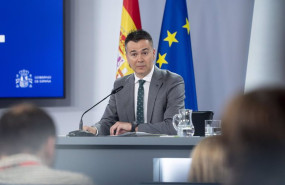 ep el ministro de industria comercio y turismo hector gomez durante una rueda de prensa posterior al