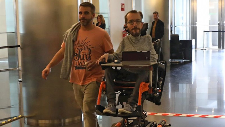 ep el portavoz de unidas podemos en el congreso de los diputados pablo echenique