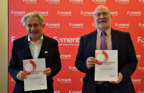 ep el presidente de la comision de economia y fiscalidad de foment del treball valenti pich y el