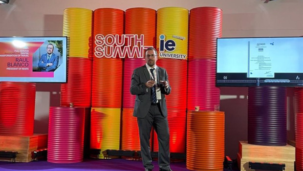 ep el presidente de renfe raul blanco en el south summit