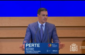 ep el presidente del gobierno pedro sanchez durante el acto de presentacion del perte de energias