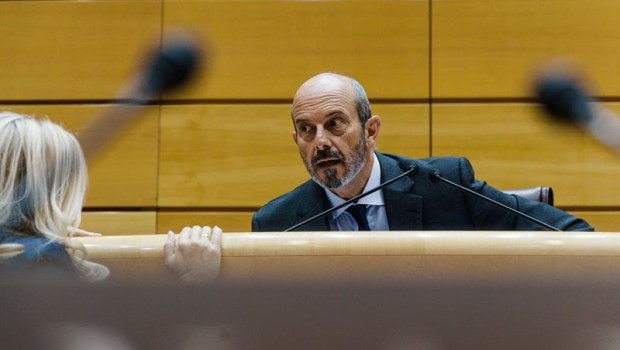 ep el presidente del senado pedro rollan durante una sesion plenaria en el senado a 22 de octubre de