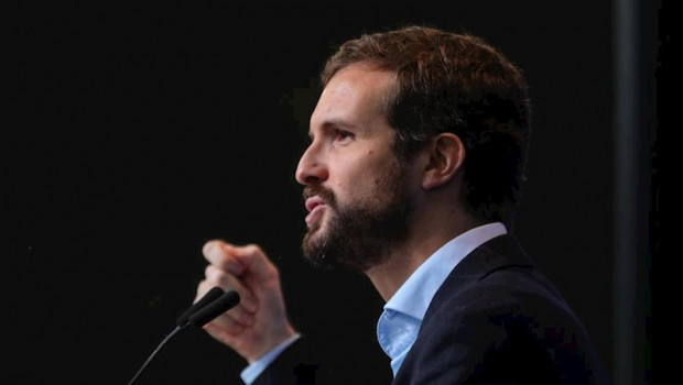 ep el presidente nacional del pp pablo casado interviene en la tradicional comida de navidad del pp