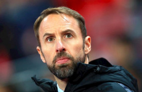 ep el seleccionador ingles gareth southgate durante un partido