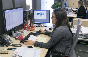 ep empleadas en una oficina