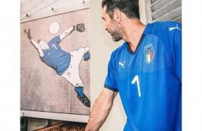 ep gianluigi buffonla nueva camisetaitaliapuma