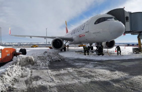ep imagen de un avion de iberia en barajas esta semana