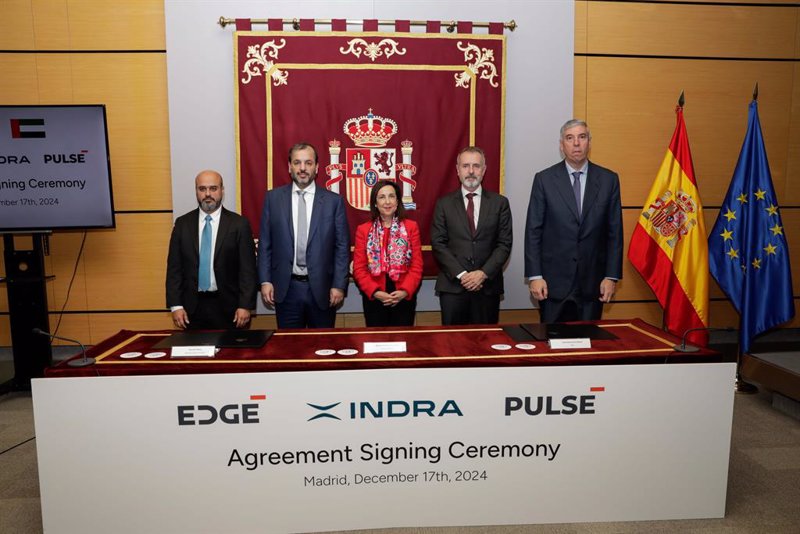 Indra y Edge Group formalizan una joint venture para diseñar y fabricar radares en Abu Dhabi