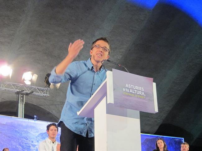Íñigo Errejón, número dos de Podemos y portavoz parlamentario en el Congreso (Fuente: Europa Press) ep inigo errejon imagen archivo