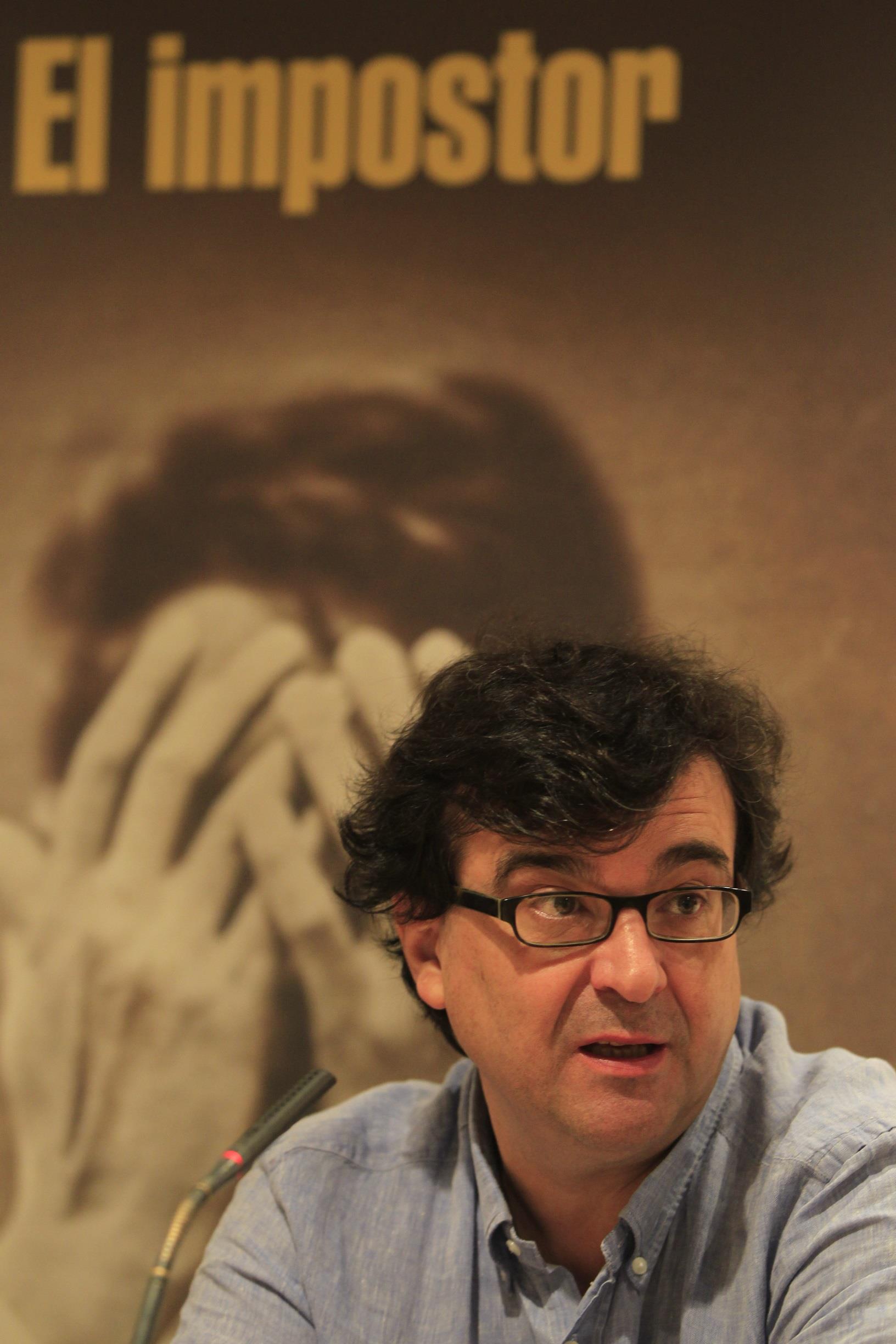 Javier Cercas en la presentación de 'El Impostor' - Foto de Archivo | Europa Press - Archivo ep javier cercasla presentacion de impostor - fotoarchivo