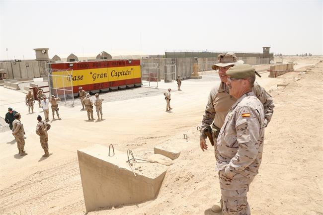 El JEMAD, general Fernando Alejandre, en Irak | EMAD ep jemad general fernando alejandre en irak