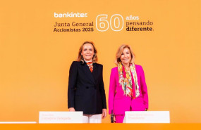 ep la consejera delegada de bankinter gloria ortiz izquierda y la presidenta del banco maria dolores