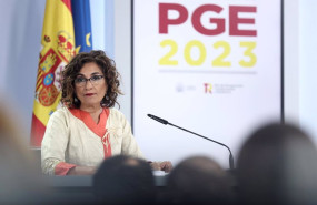 ep la ministra de hacienda y funcion publica maria jesus montero en la rueda de prensa tras el