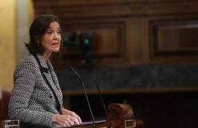 ep la ministra de industria comercio y turismo reyes maroto en el pleno del congreso de los