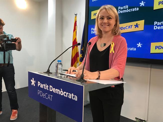 La portavoz del PadeCAT, Maria Senserrich | EUROPA PRESS ep la portavozpadecat maria senserrich