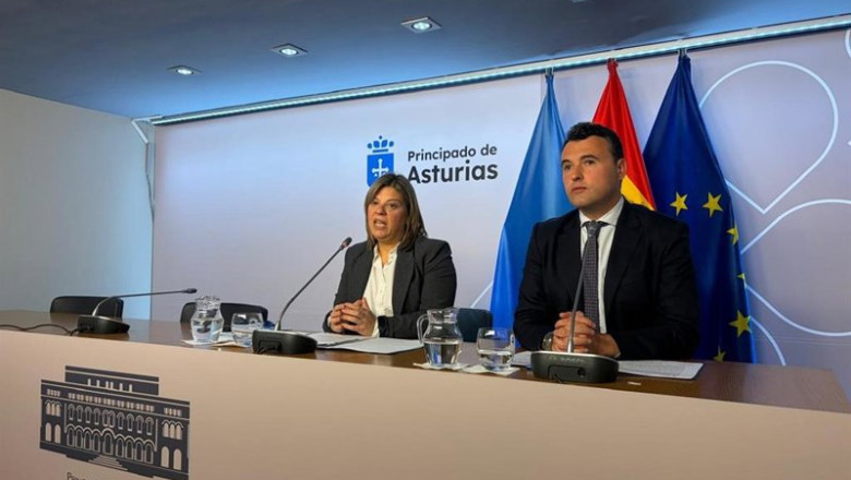 ep la vicepresidenta gimena llamedo y el consejero de hacienda guillermo pelaez