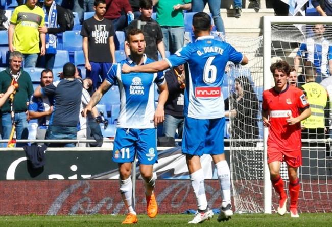 Leo Baptistao tira del Espanyol para remontar a la Real Sociedad | LALIGA - Archivo ep leo baptistao tiraespanyolremontarla real sociedad