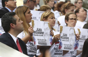 ep manifestacion en favor del diputado opositor juan requesens