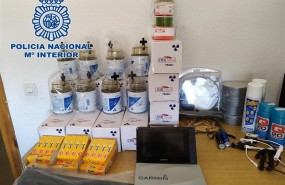 ep material requisado por la policia nacional