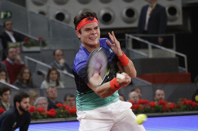 Milos Raonic en los cuartos de final del Mutua Madrid Open | EUROPA PRESS ep milos raoniclos cuartosfinalmutua madrid open