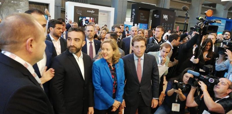 ep primera jornada del south summit en madrid inaugurado por la ministra de economia y empresa en