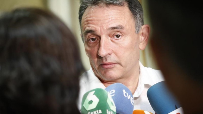 El responsable federal de Justicia e Interior de Izquierda Unida y diputado de Unidas Podemos, Enrique Santiago. | Óscar J.Barroso - Europa Press ep responsable federaljusticia e interiorizquierda unidadiputadounidas podemos enrique santiago
