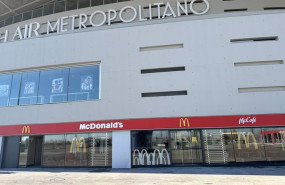 ep restaurante de mcdonalds en el estadio del atletico de madrid