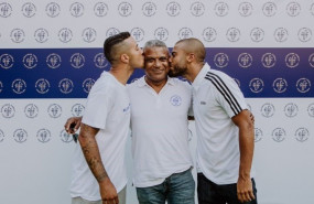 ep thiago y rafinha alcantara con su padre mazinho