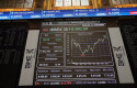ep un panel indica datos sobre las empresas del ibex 35 en el palacio de la bolsa de madrid a 28 de