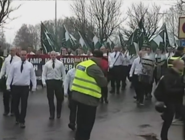 nazis manifestacion